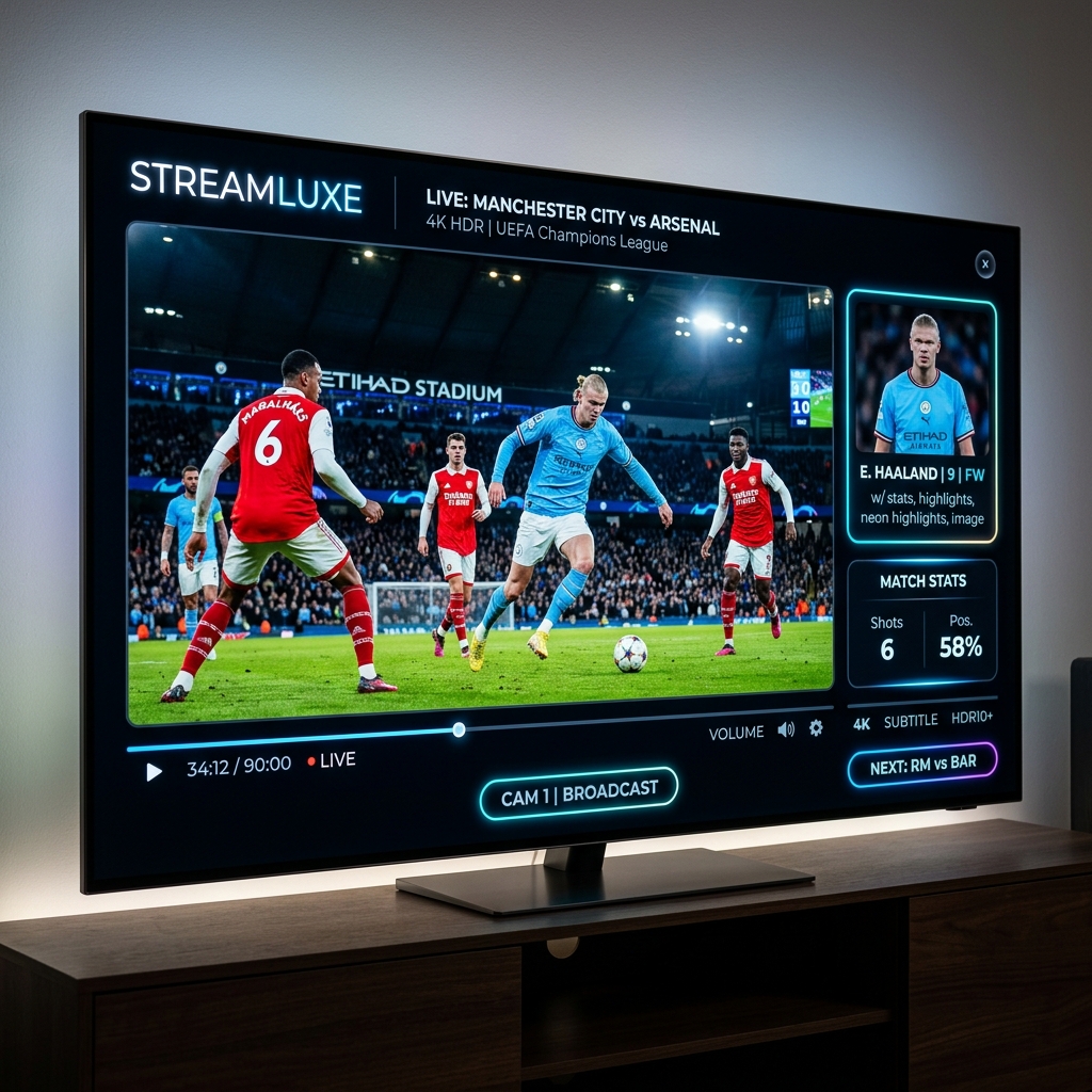 TwitIPTV channels and sports overview